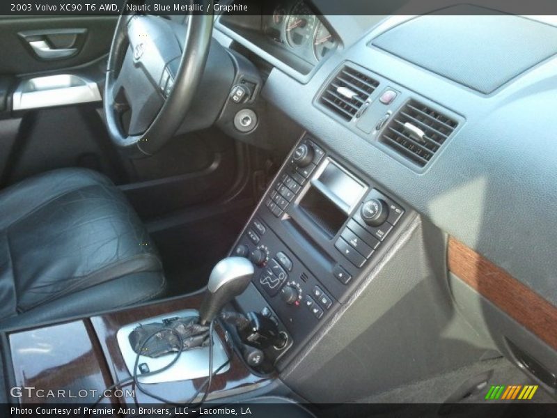 Nautic Blue Metallic / Graphite 2003 Volvo XC90 T6 AWD