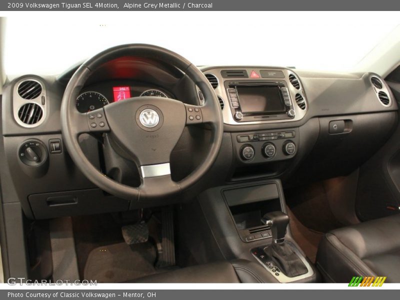 Charcoal Interior - 2009 Tiguan SEL 4Motion 