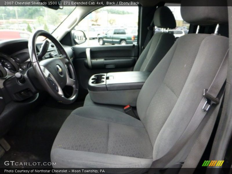 Black / Ebony Black 2007 Chevrolet Silverado 1500 LT Z71 Extended Cab 4x4