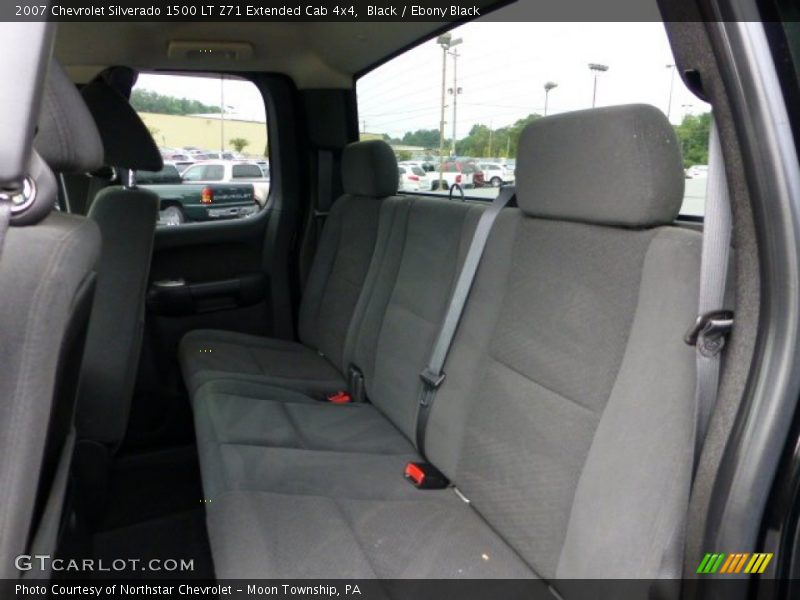 Black / Ebony Black 2007 Chevrolet Silverado 1500 LT Z71 Extended Cab 4x4