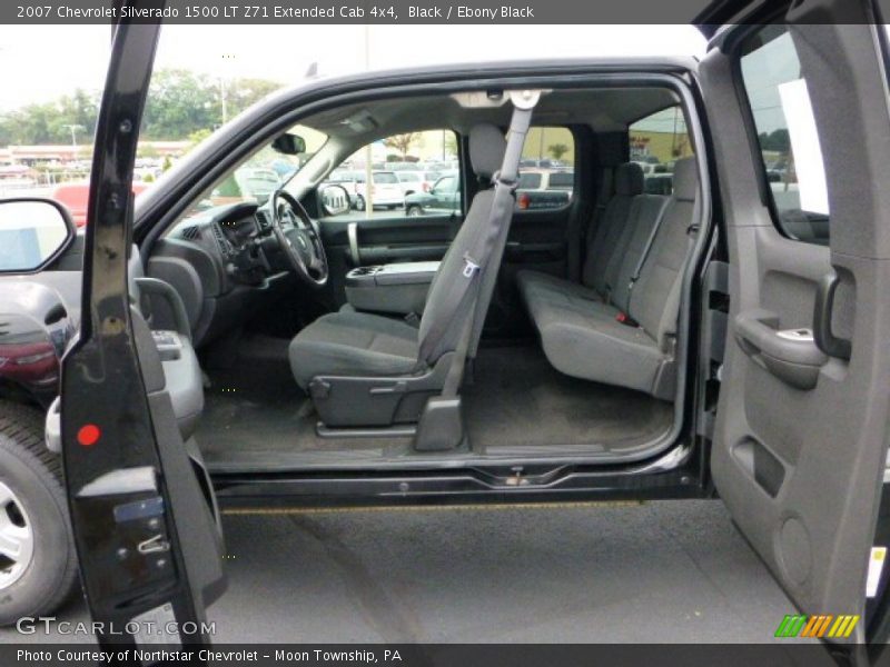Black / Ebony Black 2007 Chevrolet Silverado 1500 LT Z71 Extended Cab 4x4