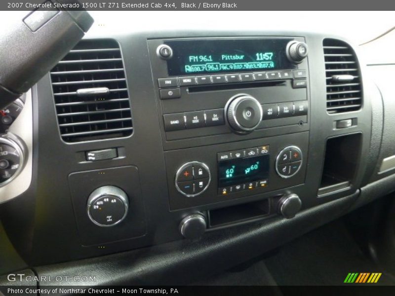 Black / Ebony Black 2007 Chevrolet Silverado 1500 LT Z71 Extended Cab 4x4