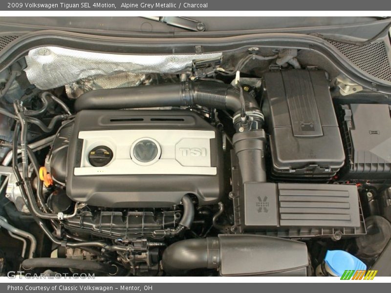  2009 Tiguan SEL 4Motion Engine - 2.0 Liter Turbocharged DOHC 16-Valve VVT 4 Cylinder