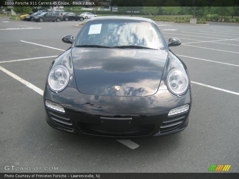 Black / Black 2009 Porsche 911 Carrera 4S Coupe
