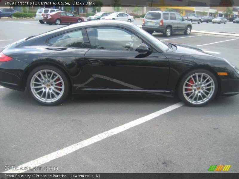 Black / Black 2009 Porsche 911 Carrera 4S Coupe