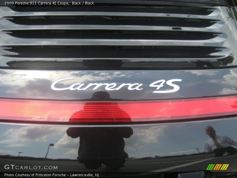 Black / Black 2009 Porsche 911 Carrera 4S Coupe