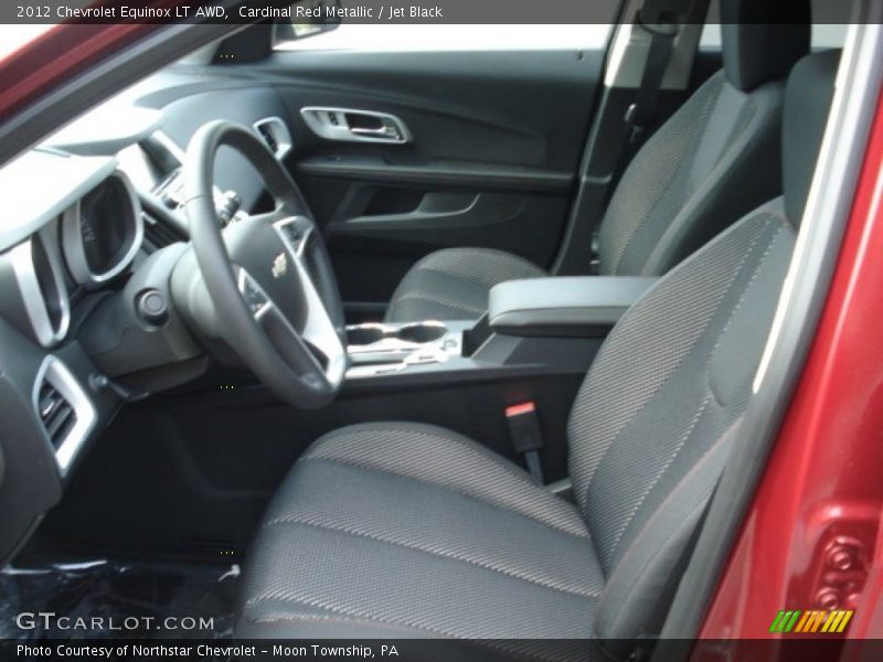 Cardinal Red Metallic / Jet Black 2012 Chevrolet Equinox LT AWD