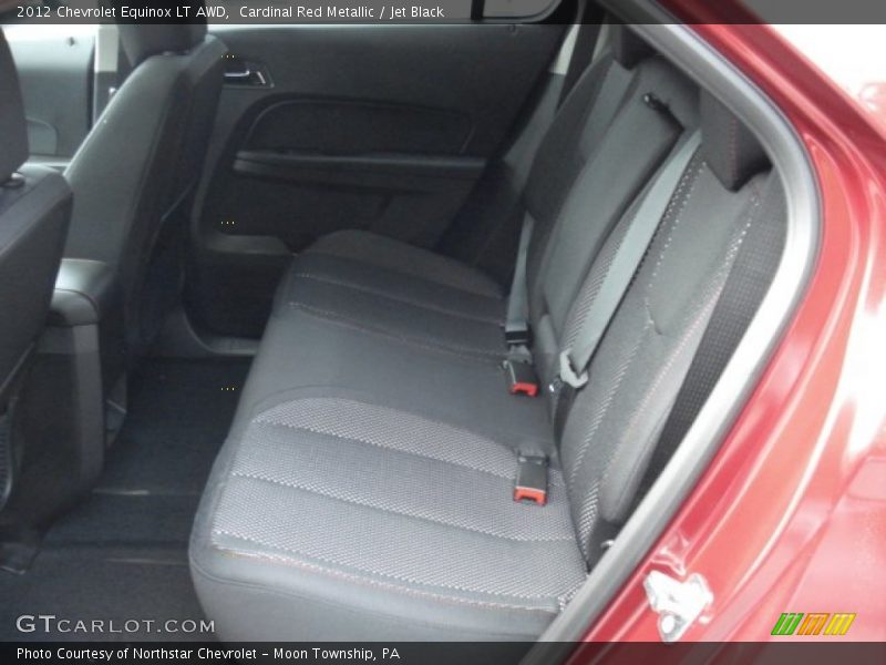 Cardinal Red Metallic / Jet Black 2012 Chevrolet Equinox LT AWD