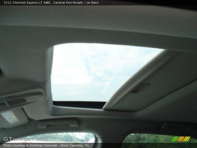 Cardinal Red Metallic / Jet Black 2012 Chevrolet Equinox LT AWD