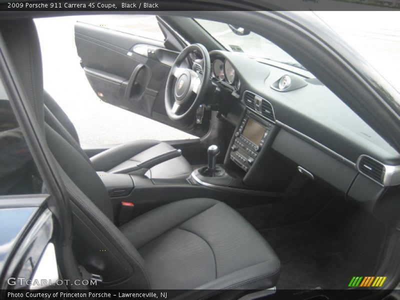 Black / Black 2009 Porsche 911 Carrera 4S Coupe