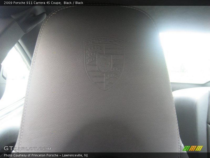 Black / Black 2009 Porsche 911 Carrera 4S Coupe