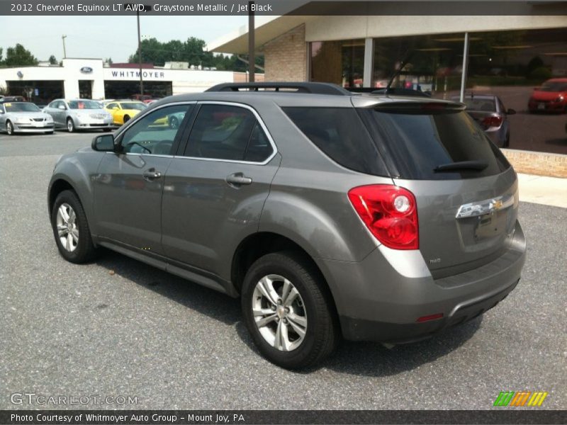 Graystone Metallic / Jet Black 2012 Chevrolet Equinox LT AWD