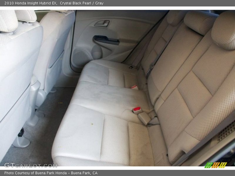 Crystal Black Pearl / Gray 2010 Honda Insight Hybrid EX