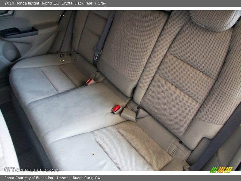 Crystal Black Pearl / Gray 2010 Honda Insight Hybrid EX