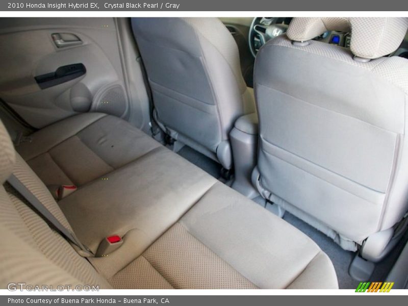 Crystal Black Pearl / Gray 2010 Honda Insight Hybrid EX