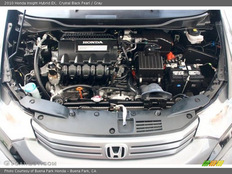 Crystal Black Pearl / Gray 2010 Honda Insight Hybrid EX