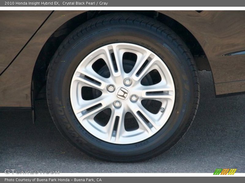 Crystal Black Pearl / Gray 2010 Honda Insight Hybrid EX