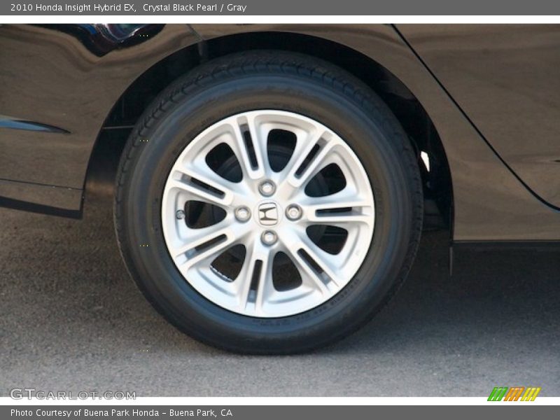 Crystal Black Pearl / Gray 2010 Honda Insight Hybrid EX