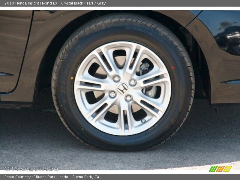 Crystal Black Pearl / Gray 2010 Honda Insight Hybrid EX