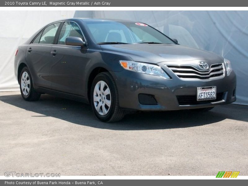 Magnetic Gray Metallic / Ash Gray 2010 Toyota Camry LE