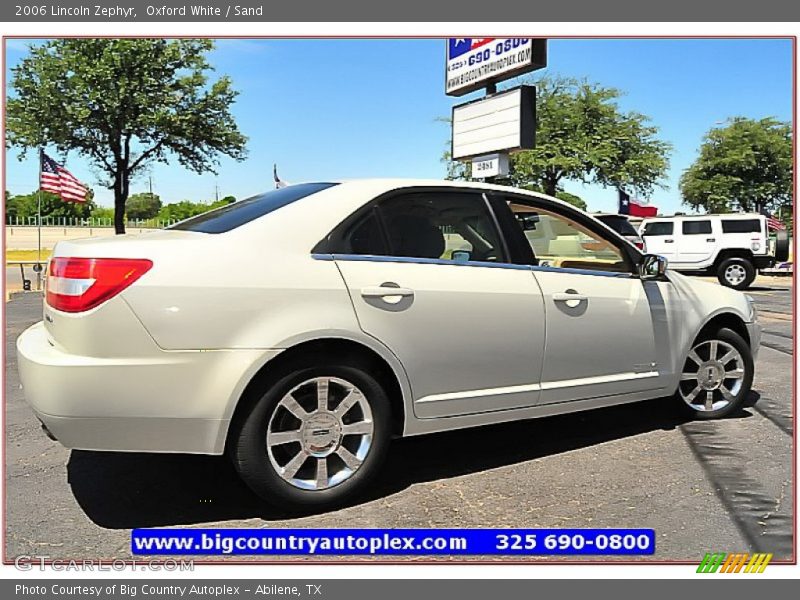 Oxford White / Sand 2006 Lincoln Zephyr