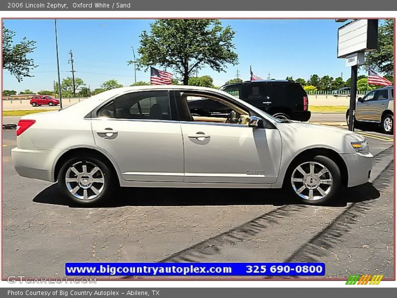 Oxford White / Sand 2006 Lincoln Zephyr