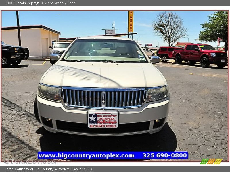 Oxford White / Sand 2006 Lincoln Zephyr