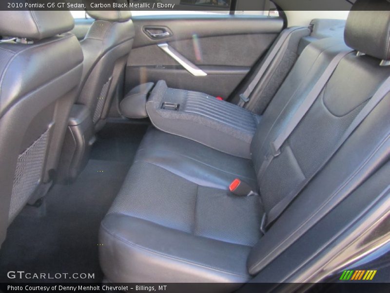 Carbon Black Metallic / Ebony 2010 Pontiac G6 GT Sedan