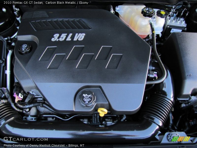 Carbon Black Metallic / Ebony 2010 Pontiac G6 GT Sedan