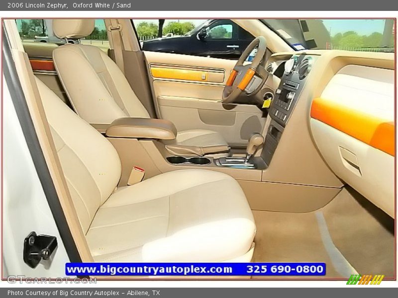 Oxford White / Sand 2006 Lincoln Zephyr