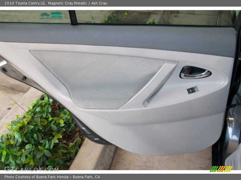 Magnetic Gray Metallic / Ash Gray 2010 Toyota Camry LE