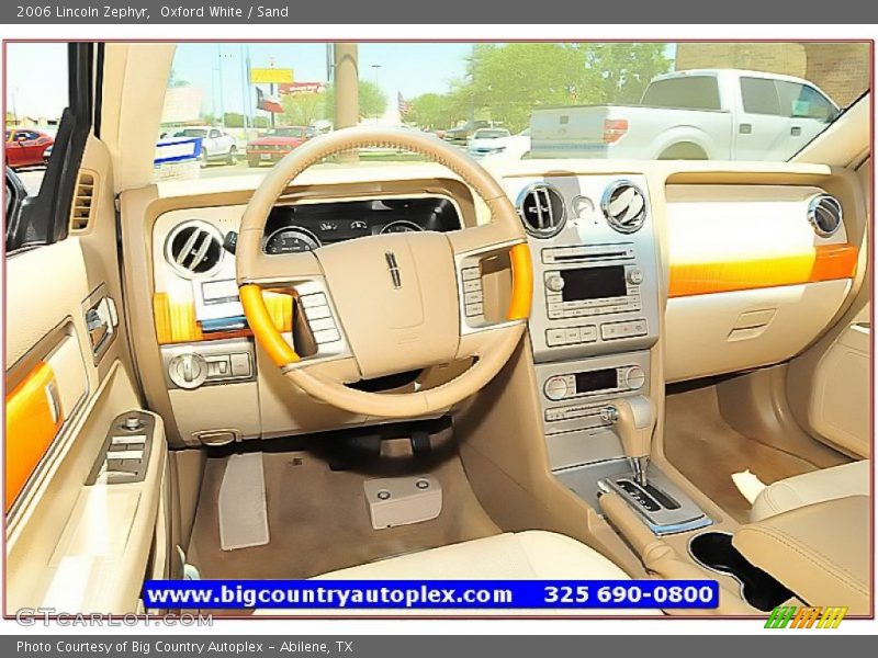 Oxford White / Sand 2006 Lincoln Zephyr
