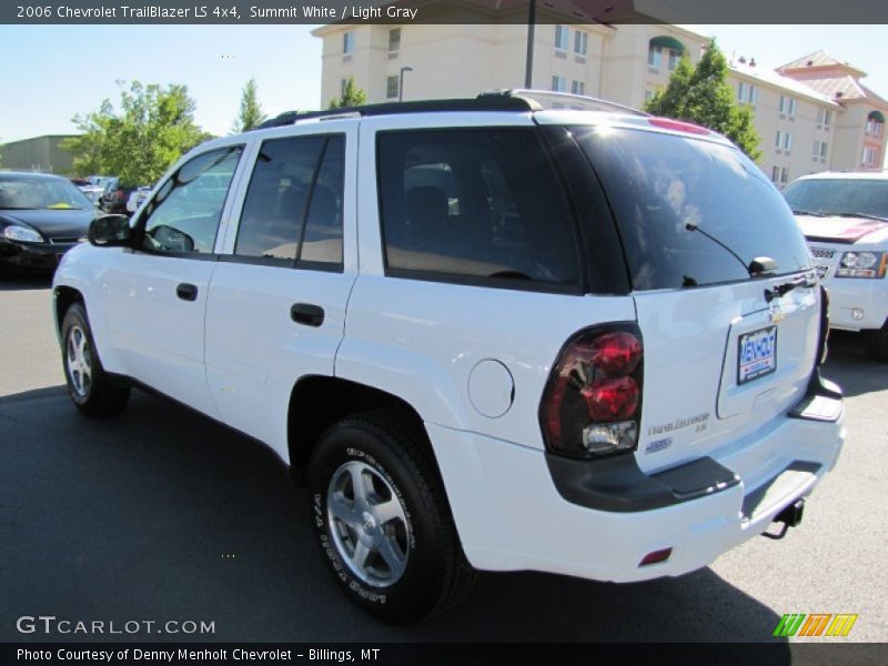 Summit White / Light Gray 2006 Chevrolet TrailBlazer LS 4x4