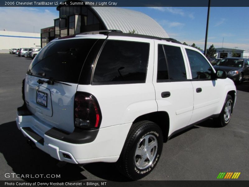 Summit White / Light Gray 2006 Chevrolet TrailBlazer LS 4x4