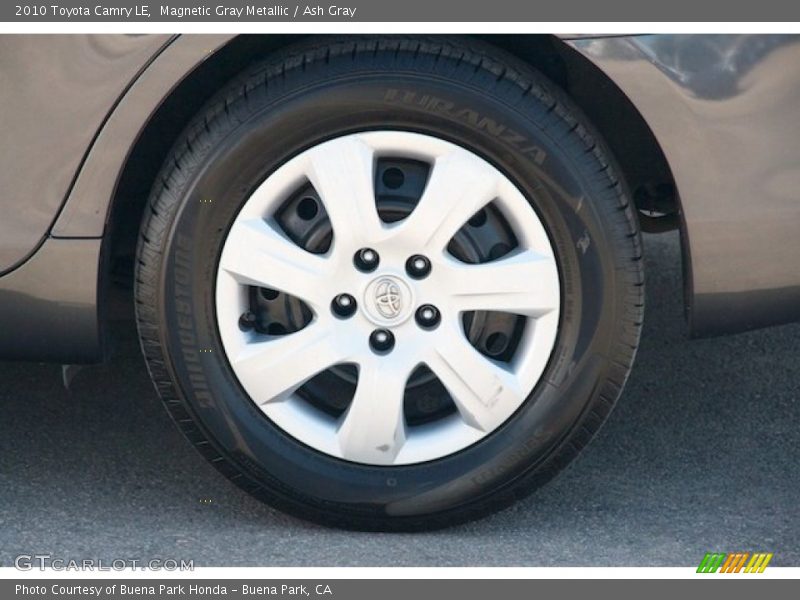 Magnetic Gray Metallic / Ash Gray 2010 Toyota Camry LE