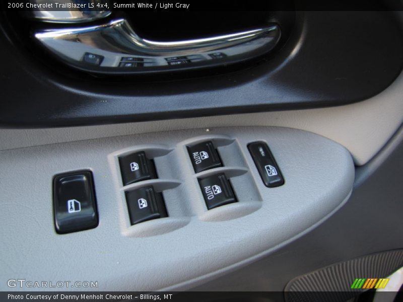 Summit White / Light Gray 2006 Chevrolet TrailBlazer LS 4x4