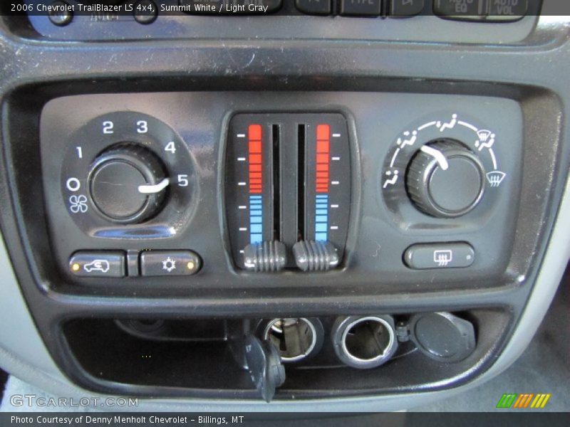 Summit White / Light Gray 2006 Chevrolet TrailBlazer LS 4x4