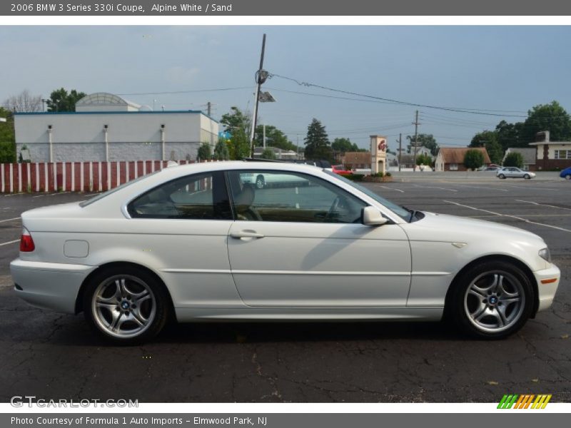 Alpine White / Sand 2006 BMW 3 Series 330i Coupe