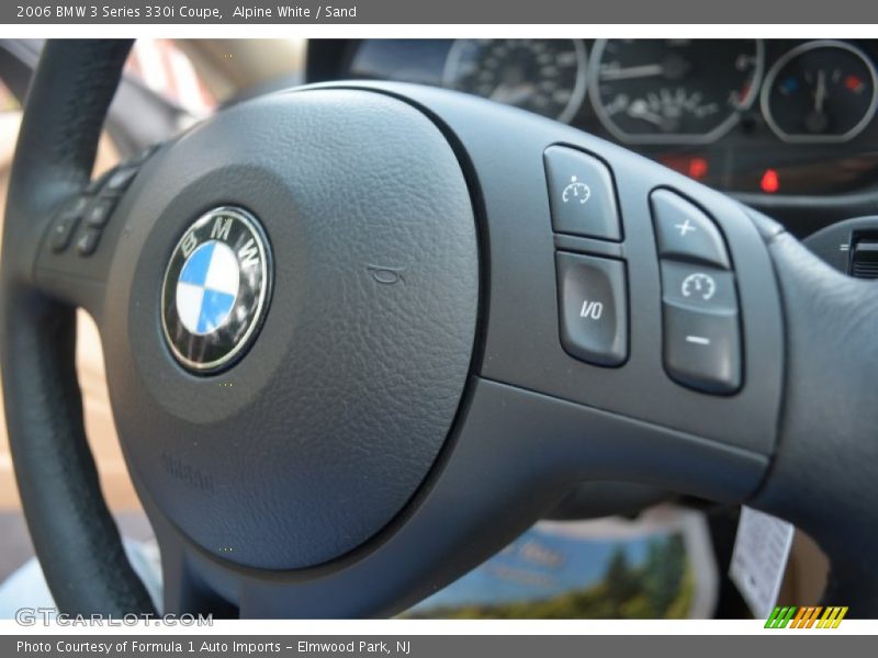 Alpine White / Sand 2006 BMW 3 Series 330i Coupe