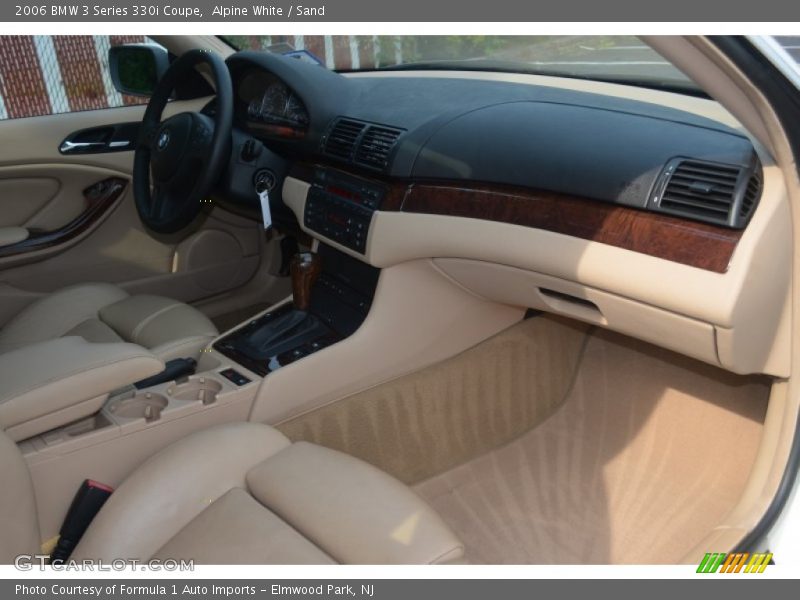 Alpine White / Sand 2006 BMW 3 Series 330i Coupe