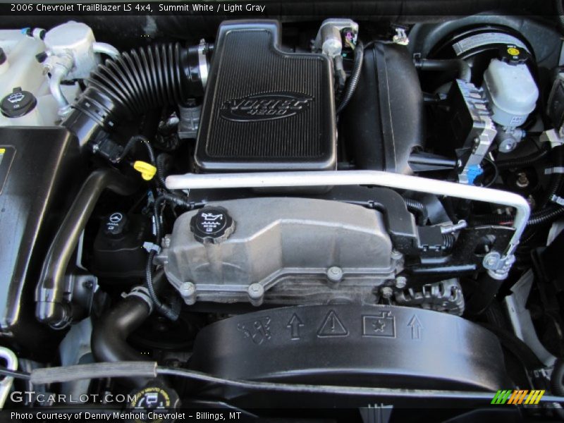 Summit White / Light Gray 2006 Chevrolet TrailBlazer LS 4x4