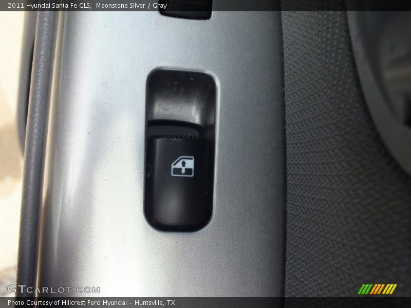 Moonstone Silver / Gray 2011 Hyundai Santa Fe GLS