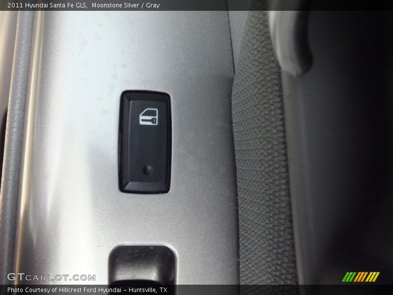 Moonstone Silver / Gray 2011 Hyundai Santa Fe GLS