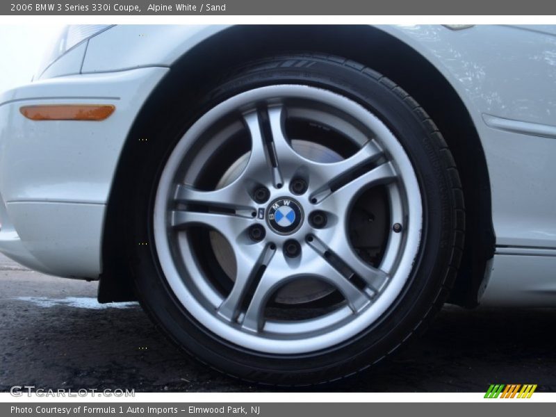 Alpine White / Sand 2006 BMW 3 Series 330i Coupe