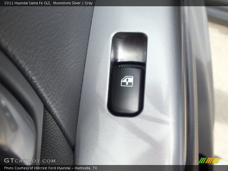 Moonstone Silver / Gray 2011 Hyundai Santa Fe GLS