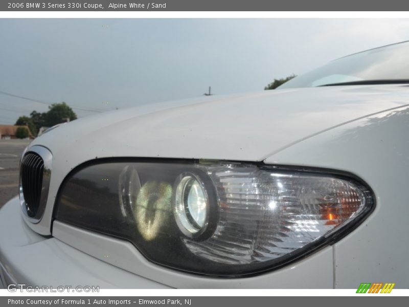 Alpine White / Sand 2006 BMW 3 Series 330i Coupe