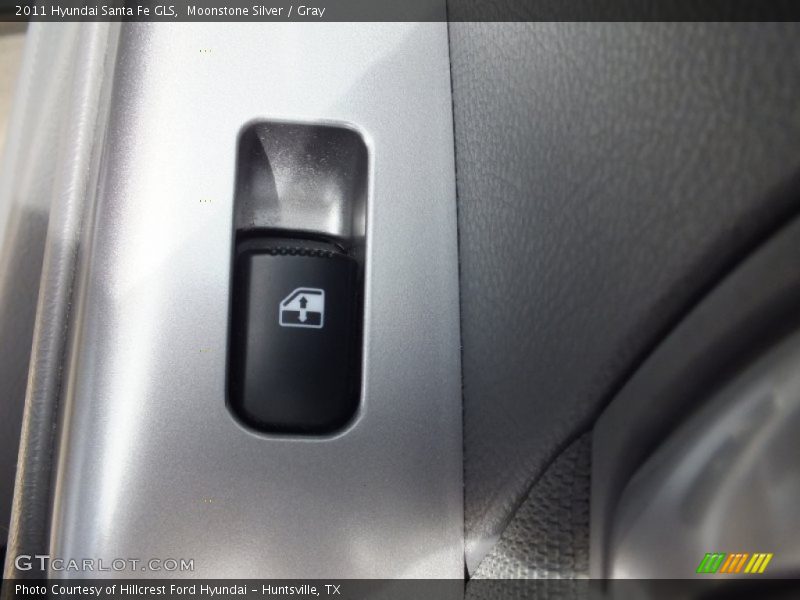 Moonstone Silver / Gray 2011 Hyundai Santa Fe GLS