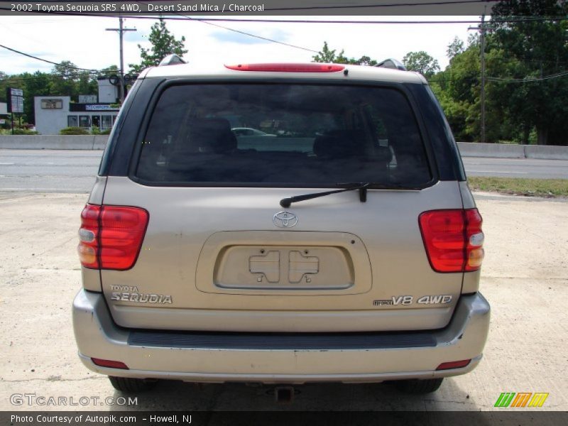 Desert Sand Mica / Charcoal 2002 Toyota Sequoia SR5 4WD