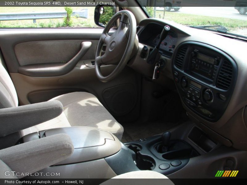 Desert Sand Mica / Charcoal 2002 Toyota Sequoia SR5 4WD