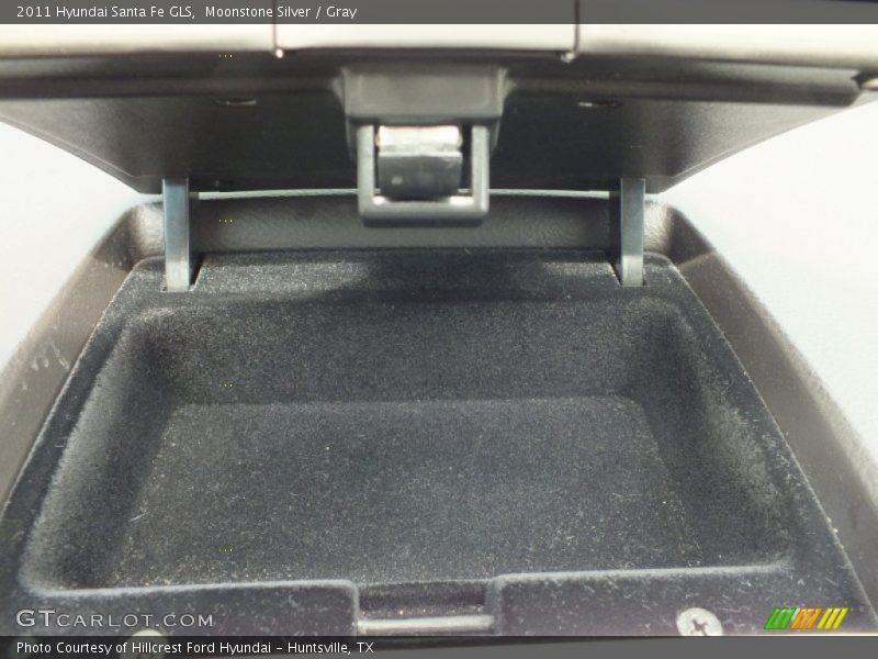Moonstone Silver / Gray 2011 Hyundai Santa Fe GLS